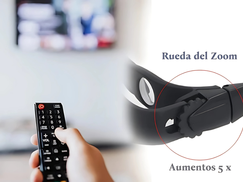 Gafas Telescopios 5x para Baja Visión en Madrid