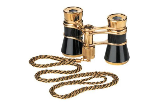 Gemelos negros para teatro Eschenbach, diseño clásico y sofisticado en Madrid