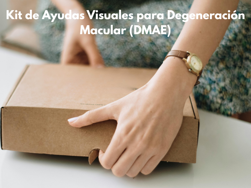 Solución visual completa para degeneración macular. Envío y prueba en casa sin compromiso.