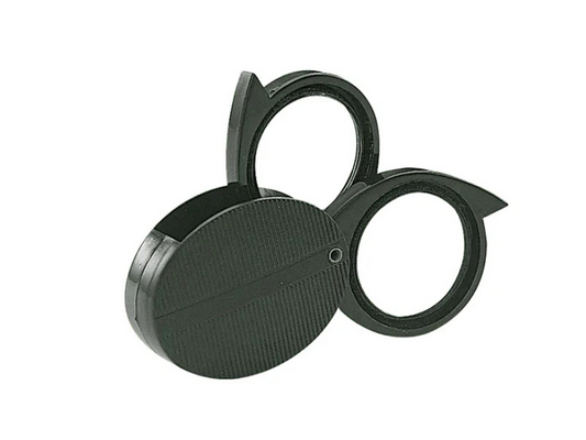 Lupa Doble Aumento Plegable