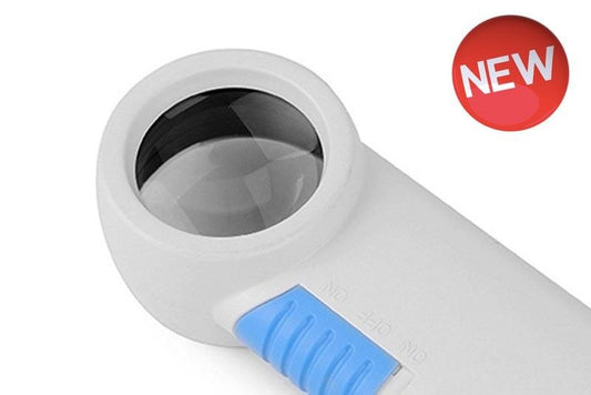 Lupa de 12X con luz LED barata ideal para uso diario en Madrid