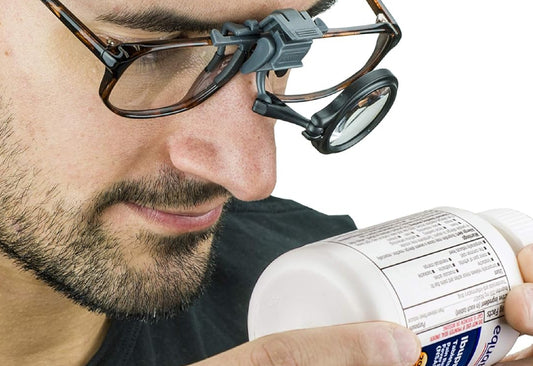 Lupa Monocular Clip 5X Articulada para visión precisa en Madrid