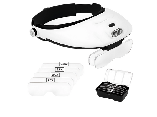 Lupa Visera con Luz LED Multifunción en Madrid