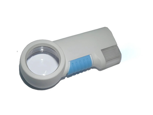 Lupa 12X con LED ideal y asequible para aumento puntual