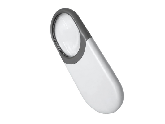 Lupa de bolsillo 10X en Madrid, compacta y fácil de llevar para lectura y observación de detalles.