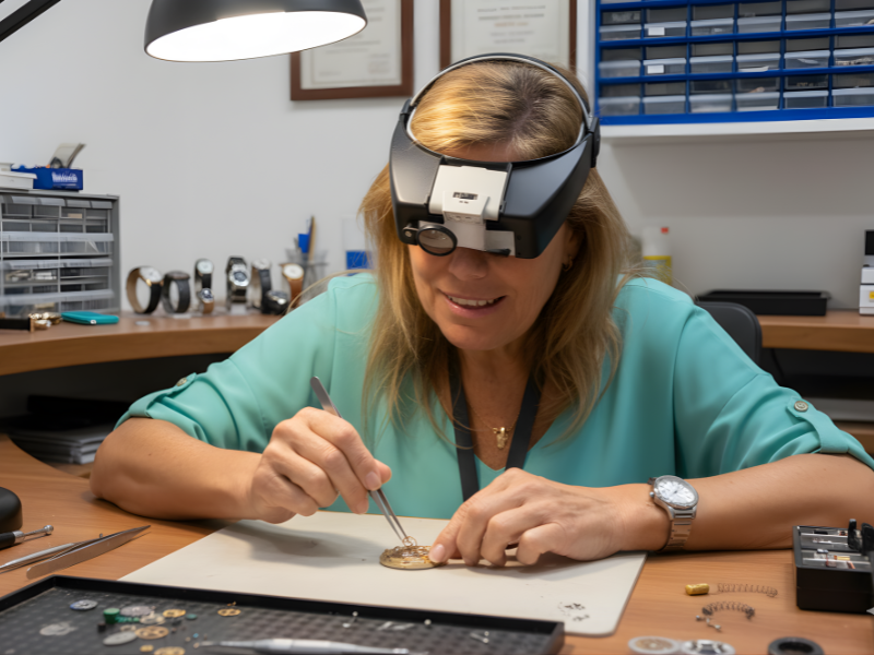 Lupa visera LED. Visión clara, manos libres.