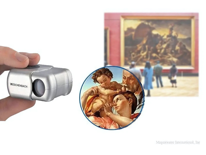 Mini telescopio Eschenbach 4x ideal para uso diario en Madrid