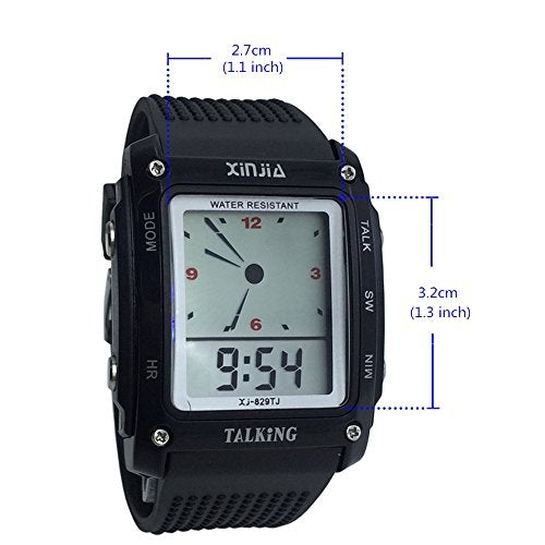 Reloj cuadrado parlante en español en Madrid