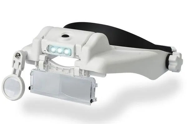 Gafas Lupa Pro Led Iluminada LED – Magnicenter tienda Baja Visión