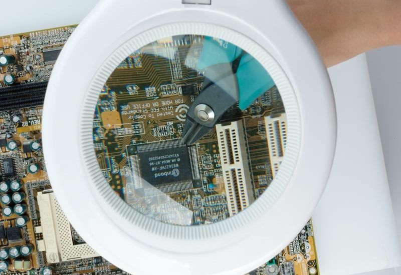 Lupa Flexo con iluminación LED 56 SMD