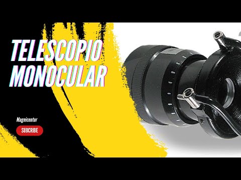 Telescopio monocular ligero 2.8X adaptable a gafas