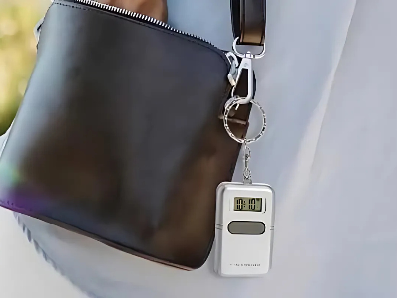 Reloj tipo llavero madrid