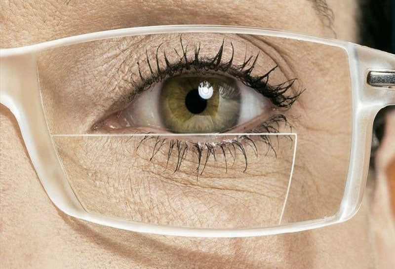 Gafa bifocal Eschenbach, ideal para alta graduación y comodidad visual.