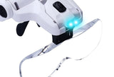 Gafa Lupas Binoculares DeLuxe con LED