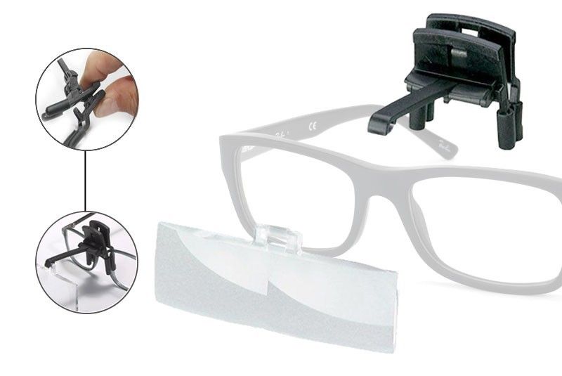Lupas Gafas Eschenbach Labo-Clip para visión cercana