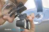 Lupas binocular Clip-On para precisión dental