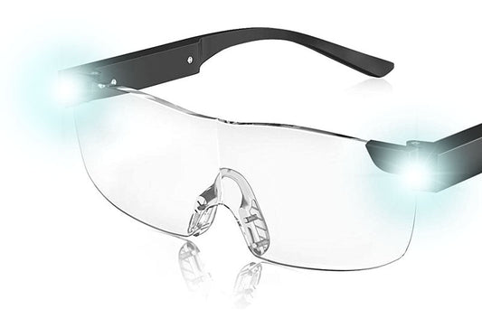 Gafas de Visión con Lupa LED Especial