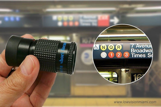 Telescopio monocular baja visión especial Madrid