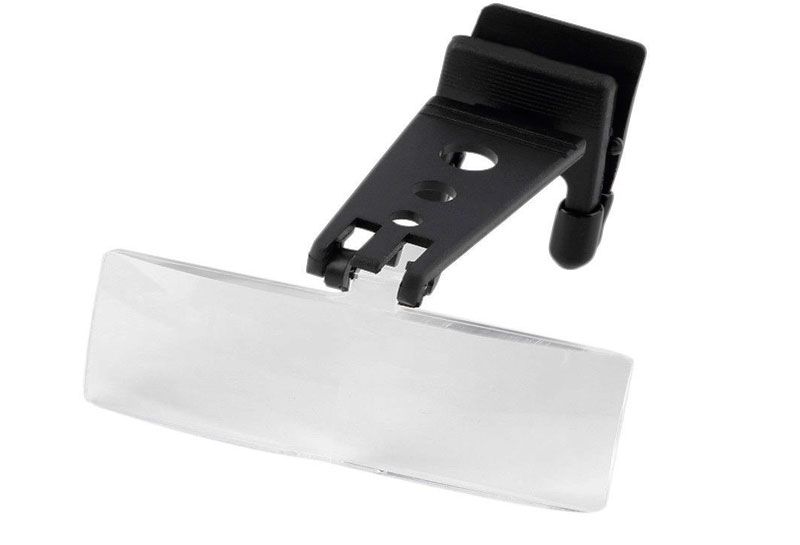 Lupa Pinza con lentes intercambiables para reparación