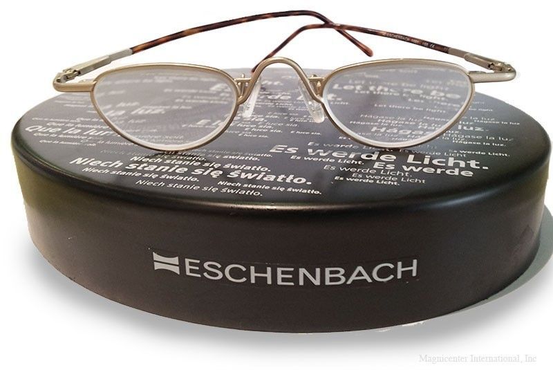 Gafa Eschenbach para degeneración macular, mejora la visión central.