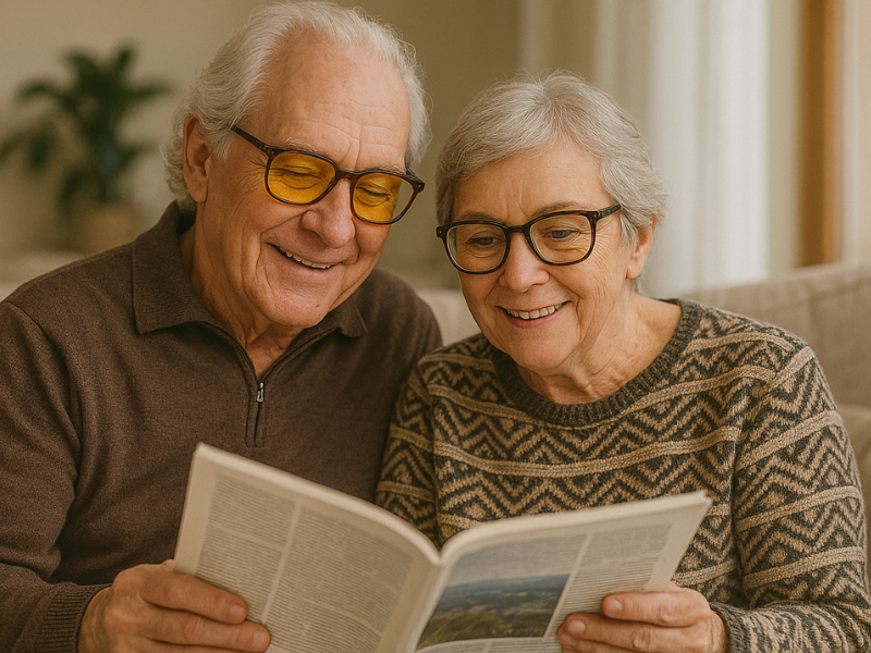 Gafa lupa prismática para degeneración macular – Magnicenter Madrid