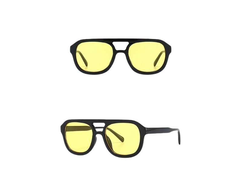 Gafas conducción filtro amarillo y naranja