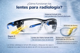 gafas radiológicas 220 en madrid con lentes schott sf-6 para entornos clínicos