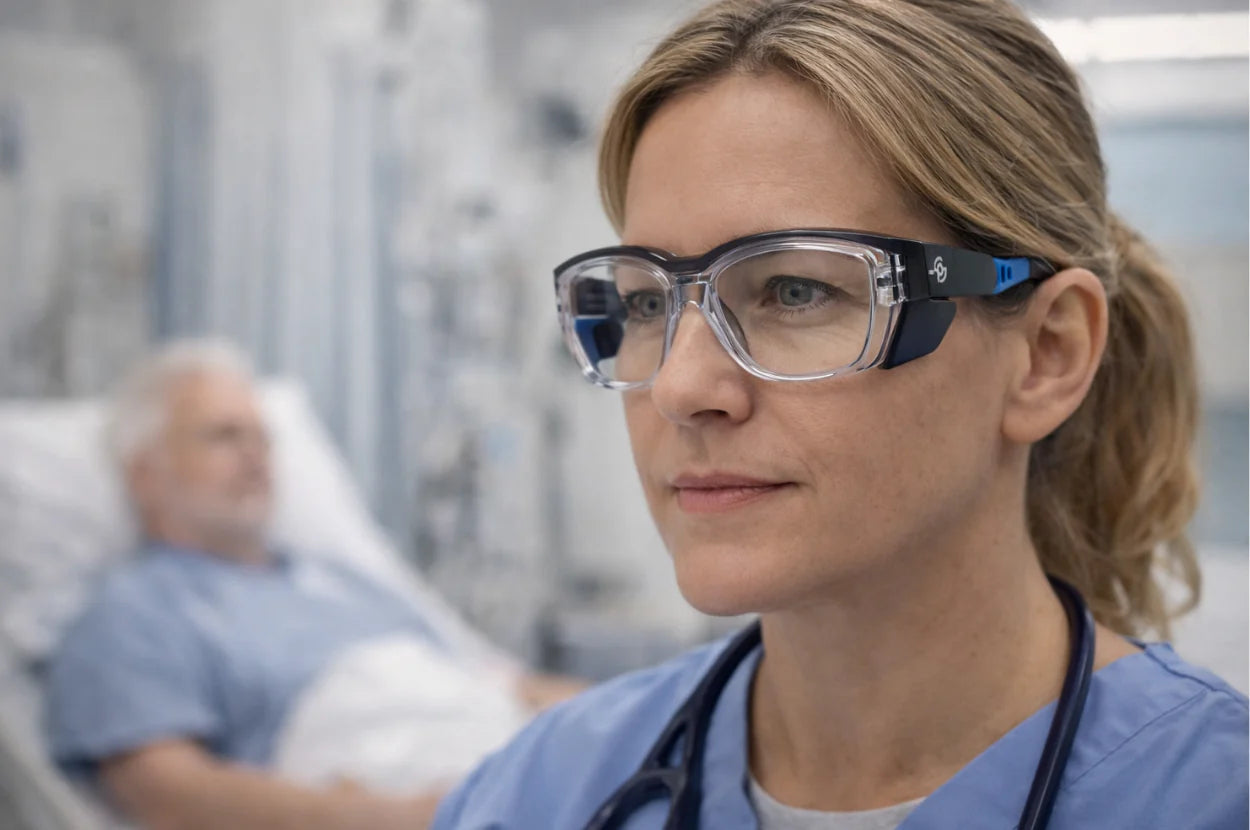 gafas radiológicas 220 schott sf-6 en madrid para uso médico clínico