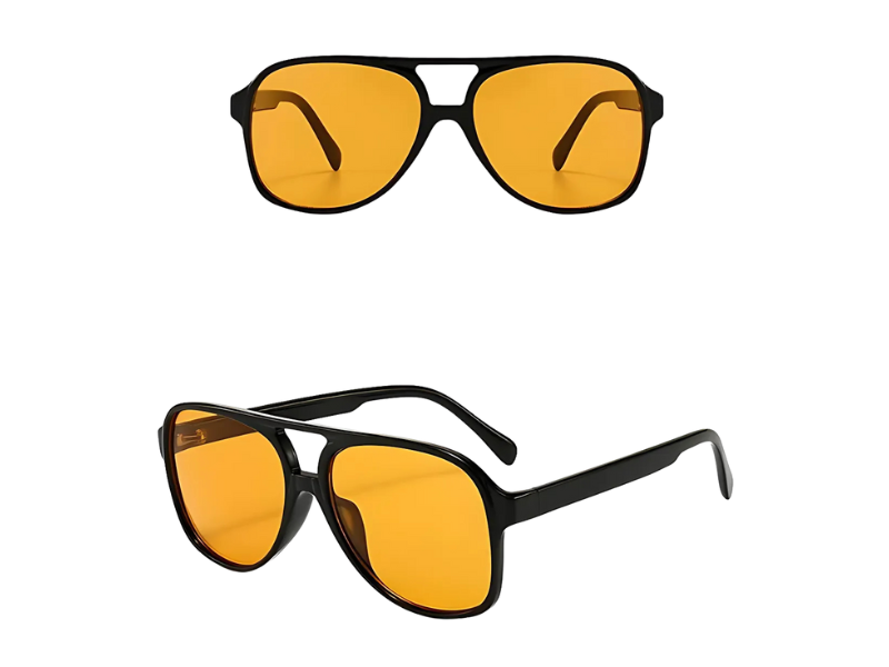 Gafas de conducción con filtros amarillos y naranjas, mejoran la visión nocturna y reducen el deslumbramiento