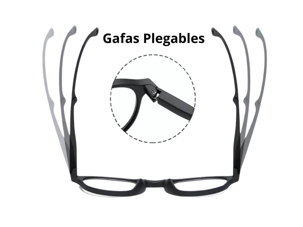 Gafas plegables Wafair en Madrid, perfectas para llevar a todas partes.