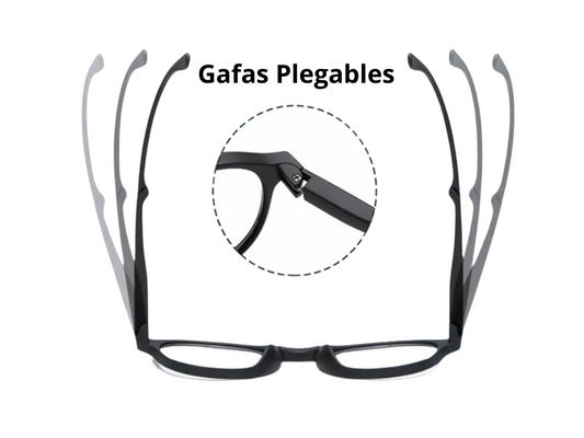 Gafas plegables Wafair en Madrid, perfectas para llevar a todas partes.