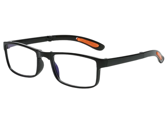Gafas de lectura plegables con estuche rígido, ideales para llevar siempre contigo.