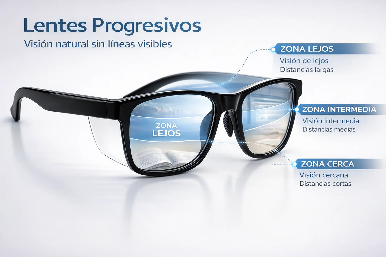 Gafas resistentes de trabajo con graduación o sin graduar en Madrid