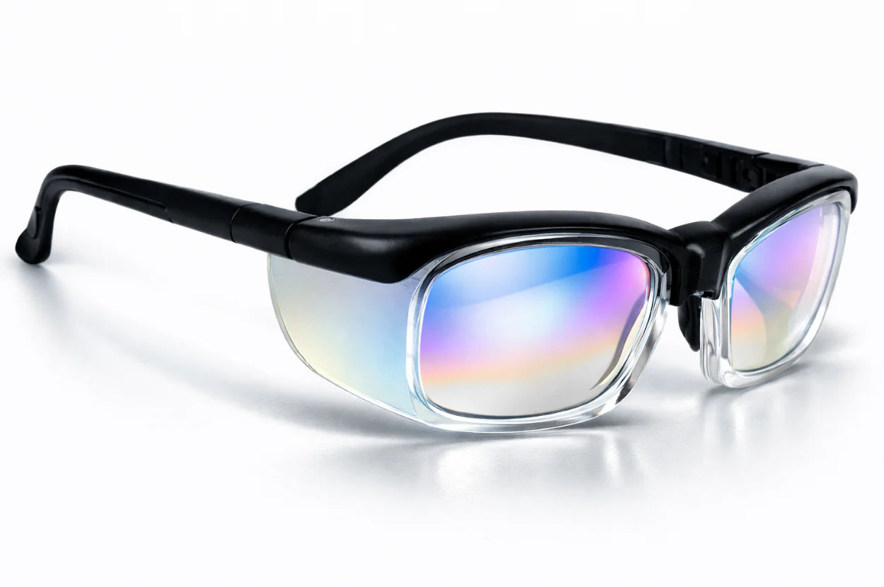 Gafas de protección laboral RX-17007A con opción de graduación en Madrid
