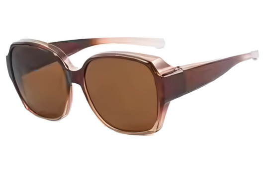 Gafas de sol clip-on para colocar sobre gafas graduadas en Madrid, con protección UV y diseño cómodo