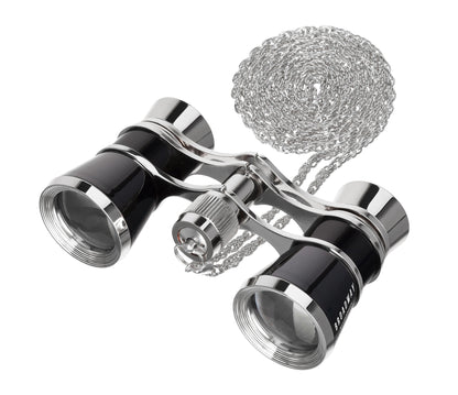 Gemelos de teatro u ópera en Madrid con estilo elegante y aumento preciso.