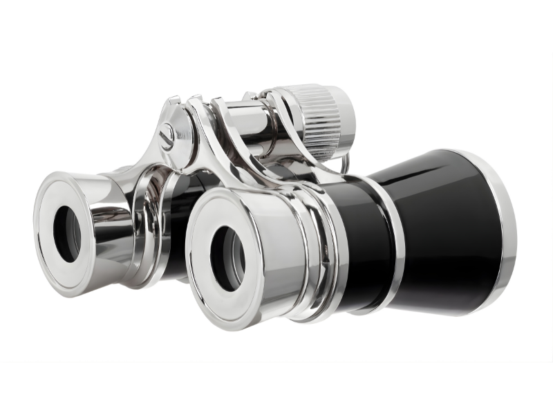 Gemelos de teatro u ópera en Madrid con diseño elegante y aumento 3x.