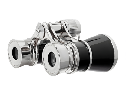 Gemelos de teatro u ópera en Madrid con diseño elegante y aumento 3x.