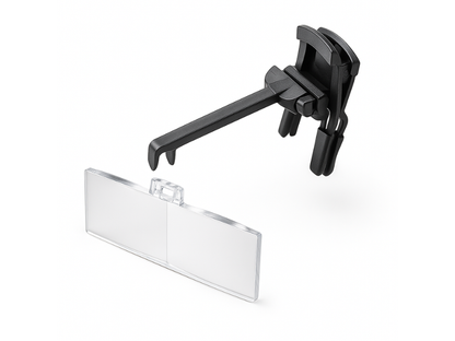 Lentes lupa Eschenbach Labo-Clip para aumento preciso.
