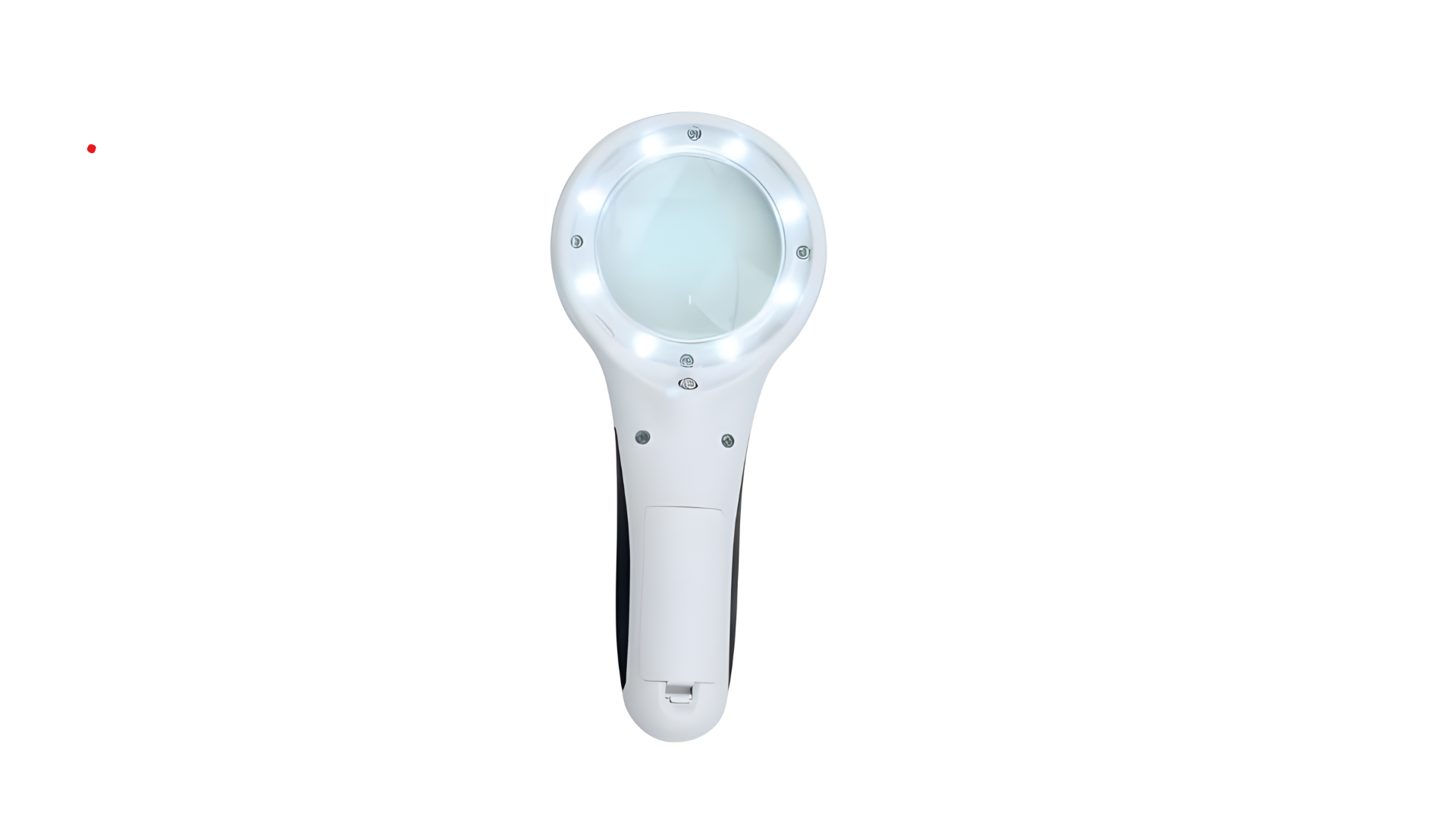Lupa de mano con luz UV y LED de 3X