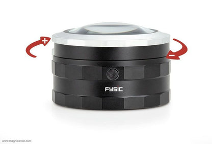 Lupa de lectura con luz LED y zoom 5X a 7X.