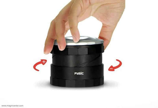 Lupa de lectura recargable con luz LED y aumento de 5X a 7X.