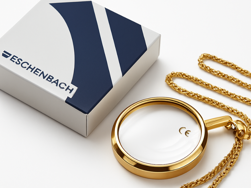 Lupa de colgar Eschenbach en Madrid con aumento de alta calidad óptica alemana.