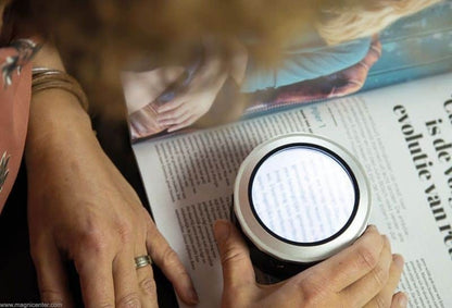 Lupa de Lectura 5X a 7X con Luz LED Recargable en Madrid