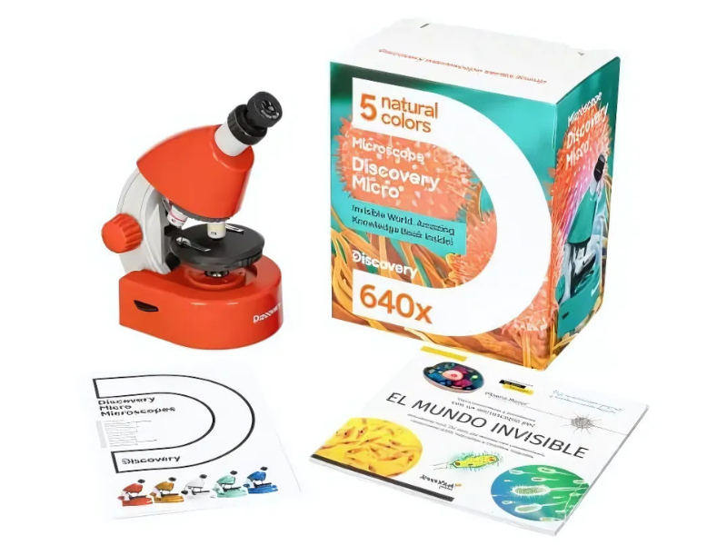 Microscopio de iniciación ideal para estudiantes en Madrid.