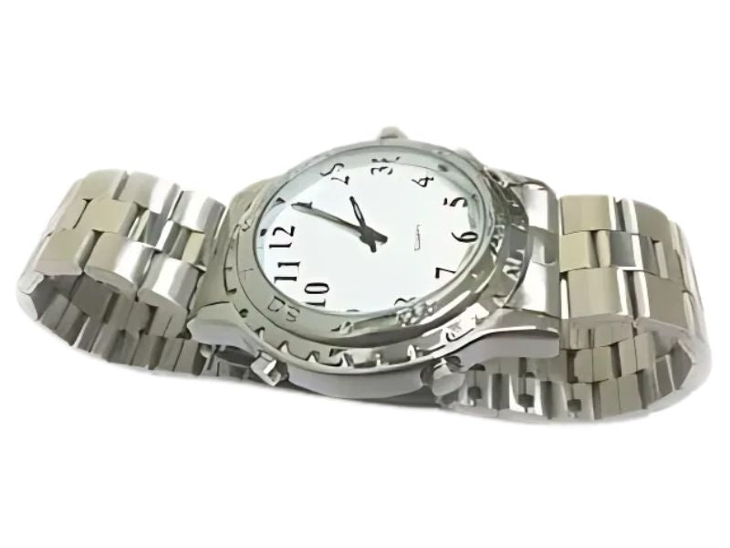 Reloj parlante en español, fácil de usar para ciegos en Madrid.