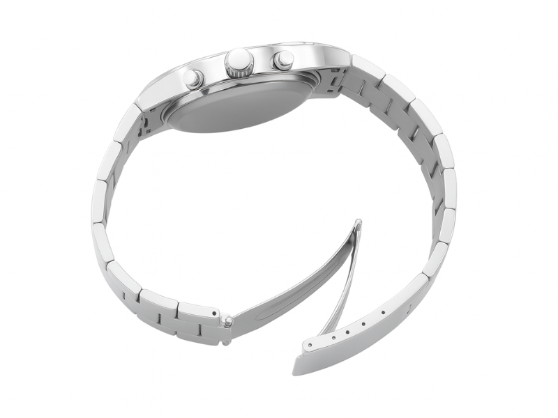 Reloj parlante en español diseñado para usuarios ciegos, ideal para uso diario en Madrid.