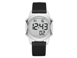Reloj digital con voz en español para personas con baja visión.