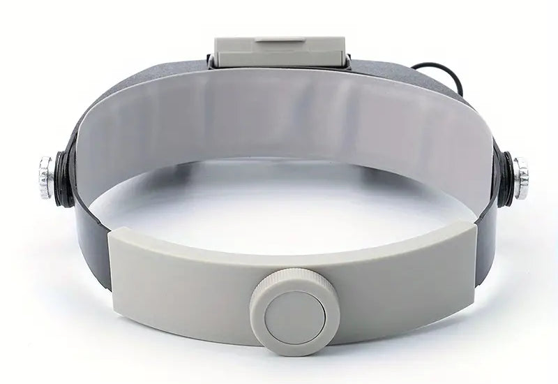 Dispositivo óptico de mano con visera, iluminación LED y juego de 4 lentes intercambiables
