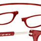 Gafas de cierre magnético rojo